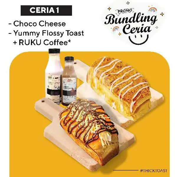 CERIA 1 (B) | Thick Toast Roti Panggang, Menteng