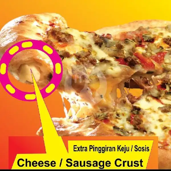 Cheese Crust (M) | Sicilian Pizza, Tiara Dewata Supermarket