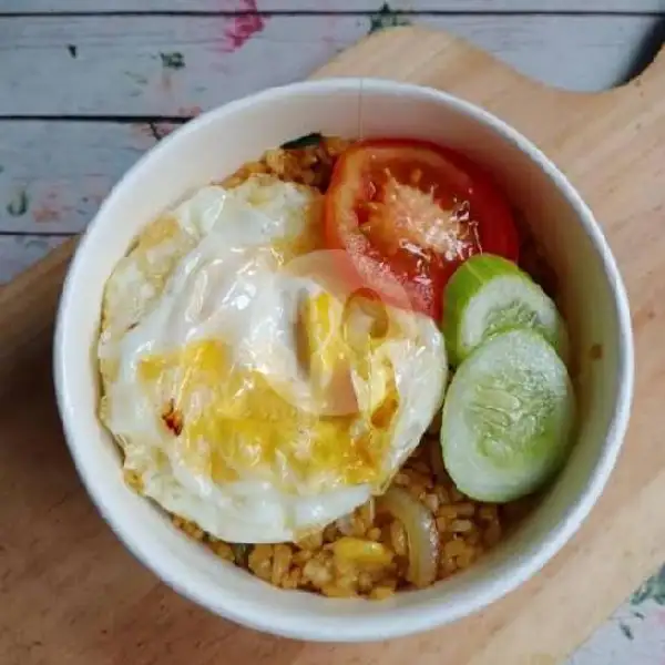 Rice Bowl Nasi Goreng Pedas Mantul Free Es Teh Gula Batu | Ayam Geprek RZ Food
