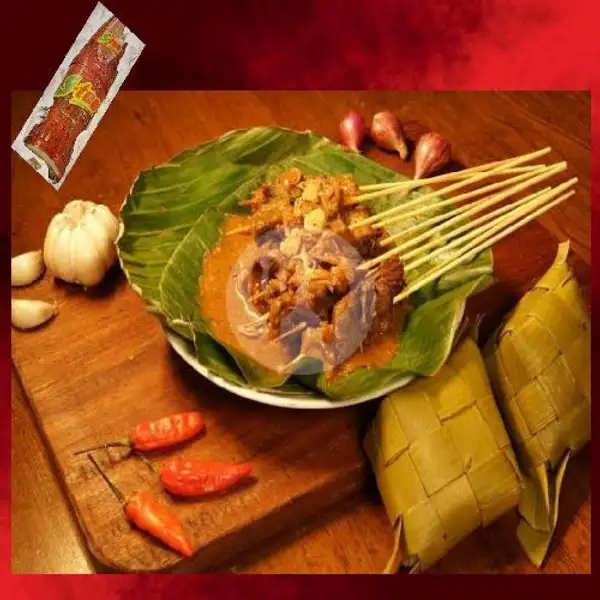 Sate Padang (10 Tusuk) + Ketupat Dan S-Tee | Bufet Once, Ampera Garden Food Festival