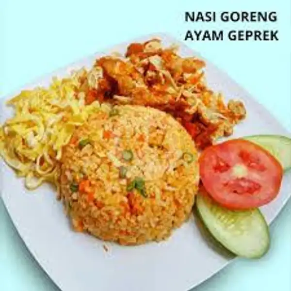 Nasi Goreng Spesial Ayam Fillet Geprek | AYAM GEPREK,NASI GORENG ALA ERIK, Sebelum Indomart