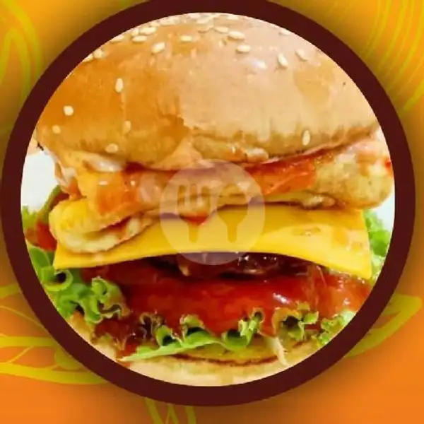 Burger Telur | Xie Xie Boba Mory, G. Obos