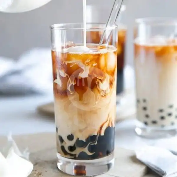 Pearl Milk Tea With Brown Sugar | Ropang Inces, Serpong Utara