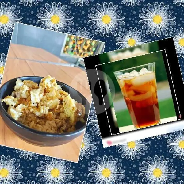 Rice Bowl Kulit Ayam + Esteh Manis | O Bubble, Petemon