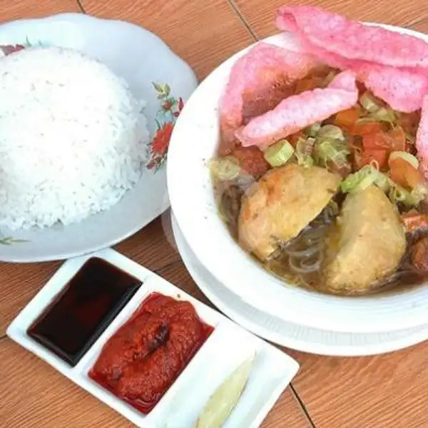 Soto Ayam + Nasi | Bofet Rujak Es Campur & Soup Buah Andini, Samudera