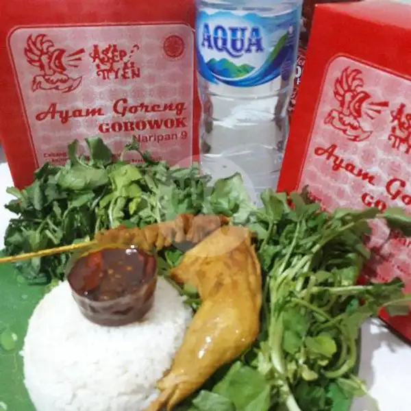 Nasi Ayam Usus Aqua | Ayam Gorowok Asep Tiyen, Murni 3