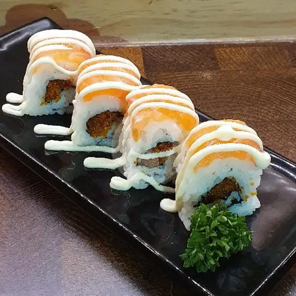 Salmon Bites Roll | Sakura Sushi, Renon
