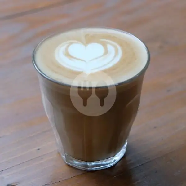 Caffe Latte (Hot/Ice) | Ngopi Gan!, Oro Oro Dowo