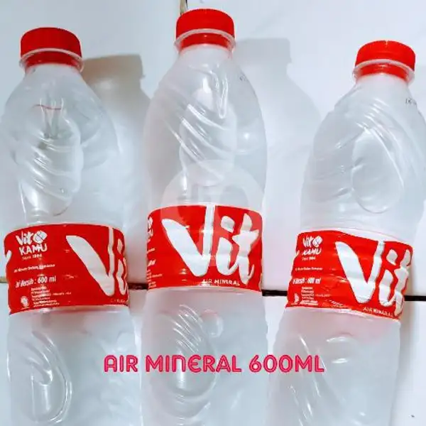 Air Mineral Vit 600ml, Biasa / Dingin | Tahu Walik Ikna, Umbulharjo