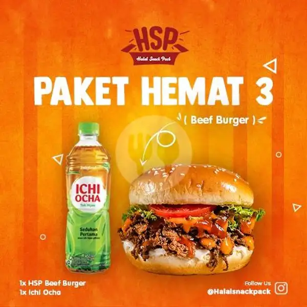 Paket Hemat 3 | HSP (Halal Snack Pack), Petojo Utara