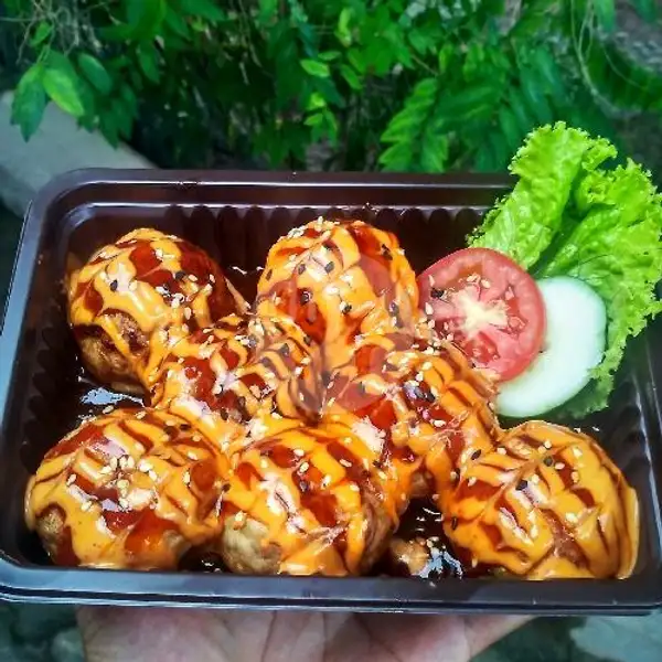Takoyaki Gurita Pedas | Ryu Japanese Culinary, Bengkong