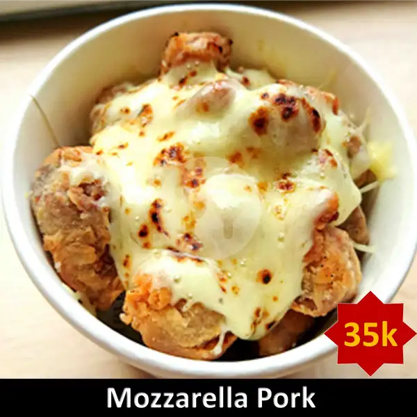 Mozzarella Pork with Rice | Porky Brothers, Boxx In