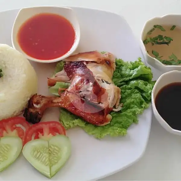 Nasi Ayam Singapore | Gerai Md Tomyam Food, Jatinangor