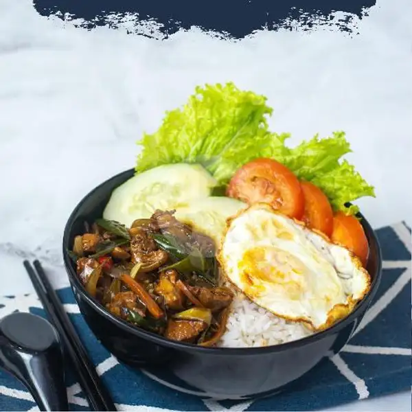 Chicken Teriyaki Rice Bowl | Warung Kita, Kampung Story
