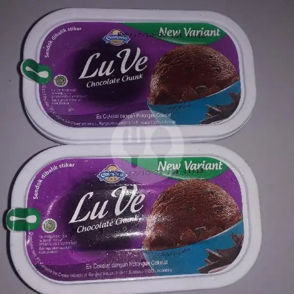 Es Krim LuVe Chocolate | Es Potong Roti Espessia, Binong Permai