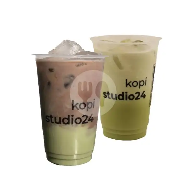 Medium Beli 1 Gratis 1 (Avocado Choco + Green Tea) | Kopi Studio 24, Soekarno Hatta