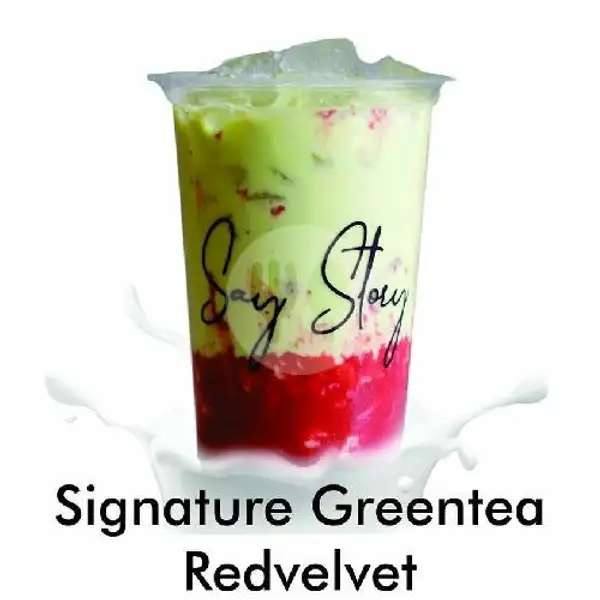 Signature Redvelvet Greentea | Say Story