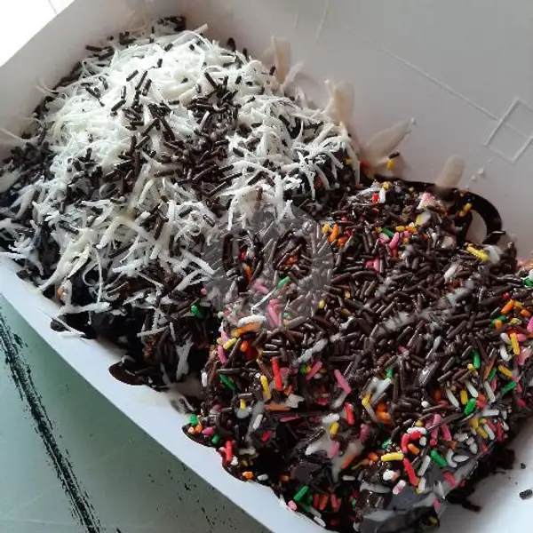 Pisang Krispy Coklat Keju Messes Full | Latansa Pisang Nugget, Sudirman