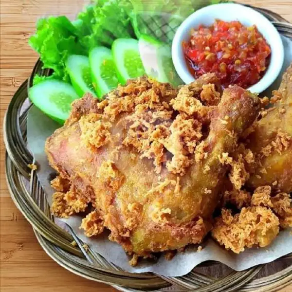 Ayam Kremes A  (Pejantan) Bisa Pilih Paha/Dada | Ayam Kremes Zeeana, Langensari Lama
