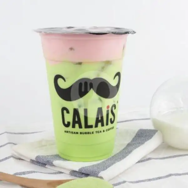 Honeydew Strawberry Latte Reguler | Calais, Mall SKA Pekanbaru
