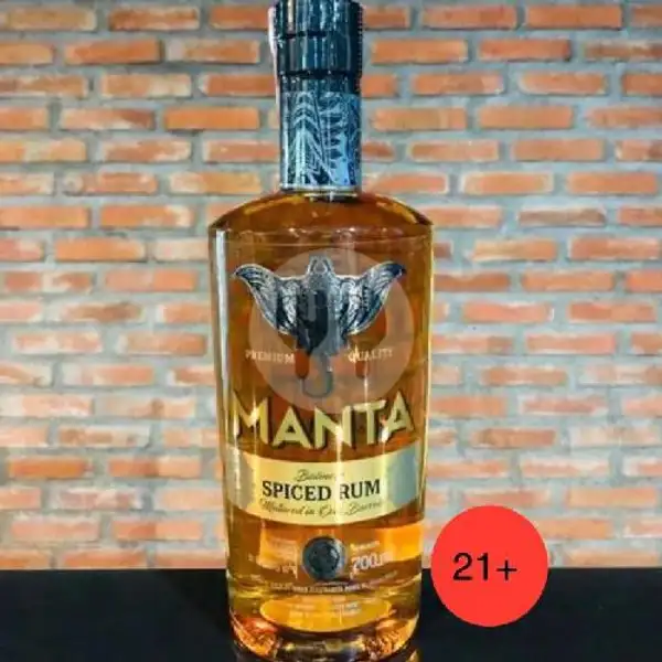 Manta Spiced Rum OT 700ml | Fourtwenty Coffee Corner, Ters Kiaracondong