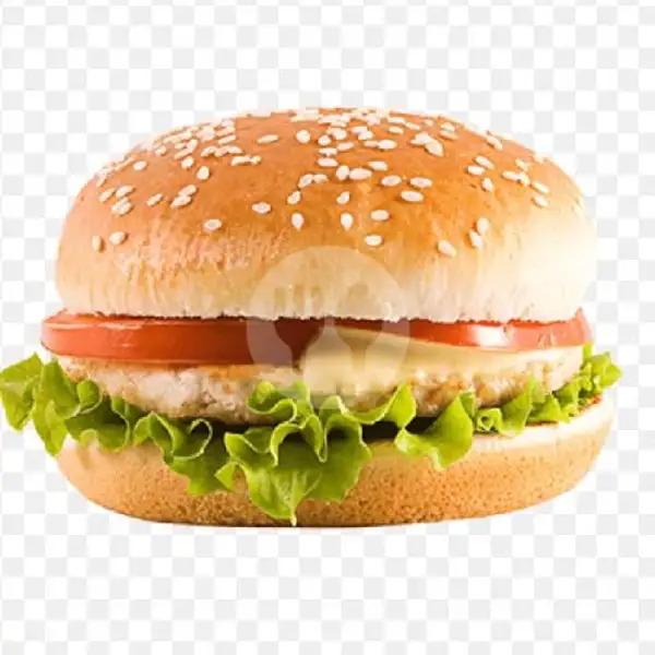 Original Chicken Burger Cheese | Dynoz Burger, Hotdough, Kebab