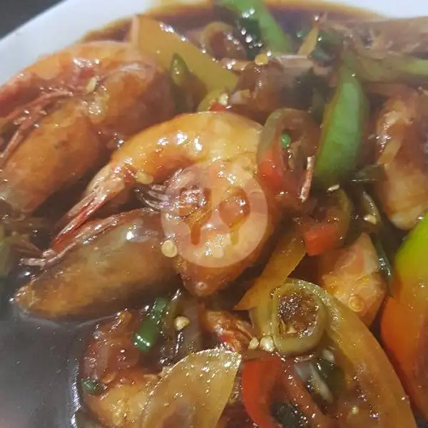 Udang Goreng Kecap Cabai Rawit | Boy III Seafood, Lengkong Kecil