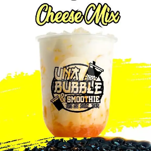 Cheese Milk | Una Bubble & Smoothie, Kebon Gedang 8