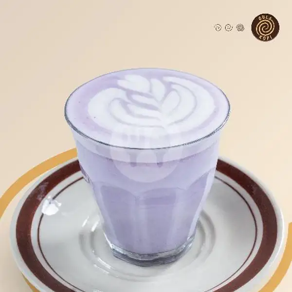 Hot Taro Latte | Gula Kopi , Mas