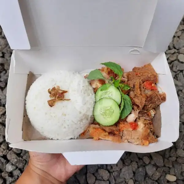Paket Ayam Geprek + Teh | YamYam Cilacap, Rinenggo Asri