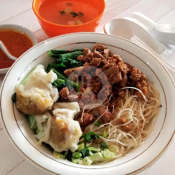 Bihun Ayam Jamur + Pangsit Ayam | Mie Ayam 77, Kwetiaw & Nasi Goreng, Denpasar