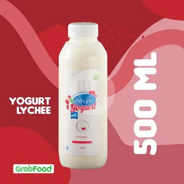 Lychee Homemade Yogurt Drink 500ml | Bebek Dower, Point Baranang Siang