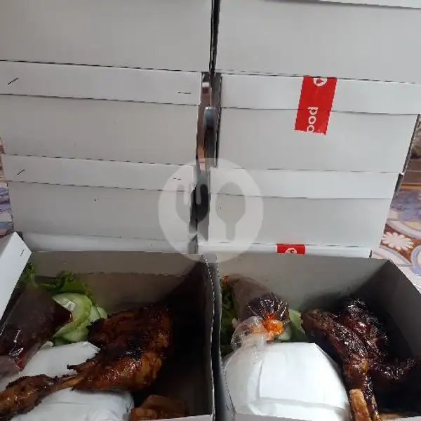 Paket Ayam Bakar + Es Teh Maniss | Ayam Bakar Bunda, Limo