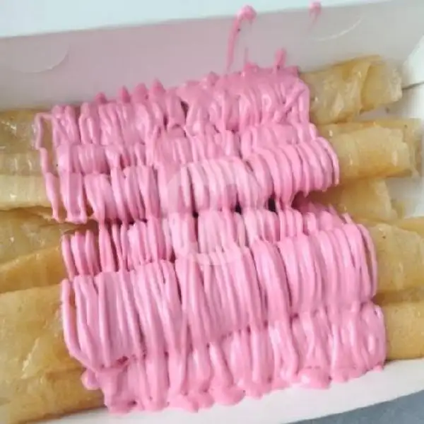 Pisang Roll Strowberry | Pisang Mas 