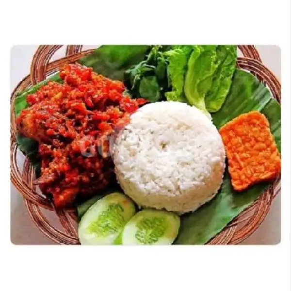 Nasi Ayam Geprek Hemat | Lekker Sparkling, Sukun