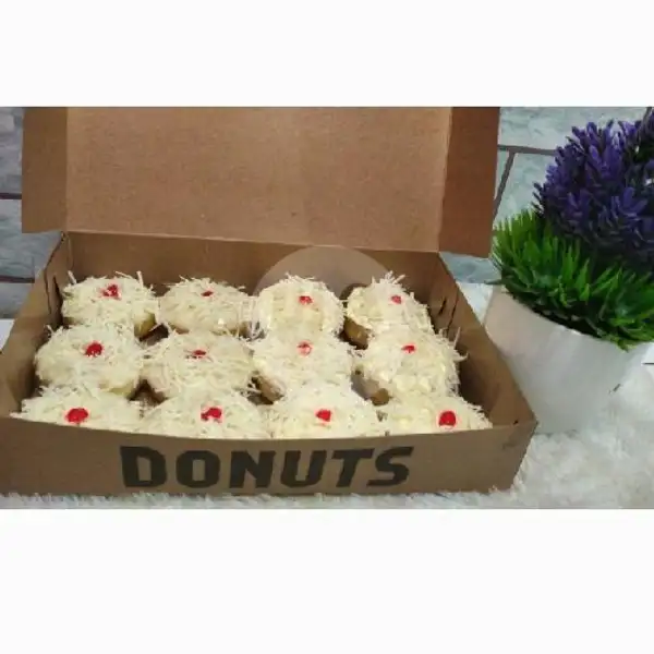Donat Isi 12 Full Keju | Jelita's Donut & Cake, Kembangan