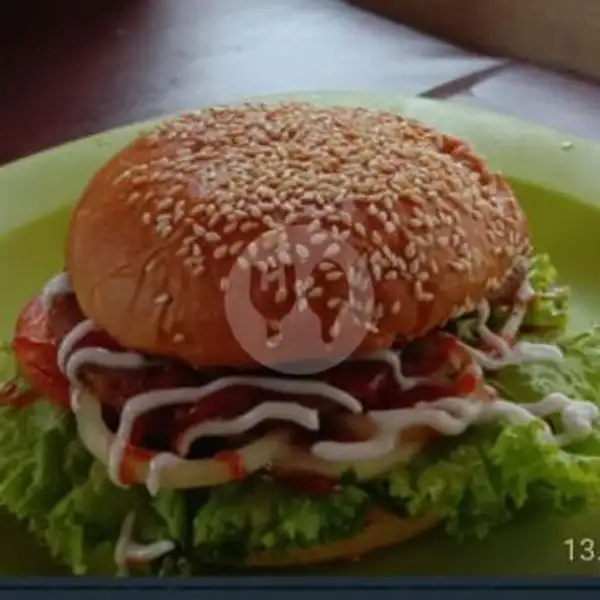 Burger Telor | Roti Bakar Bandung Indatu, Aceh