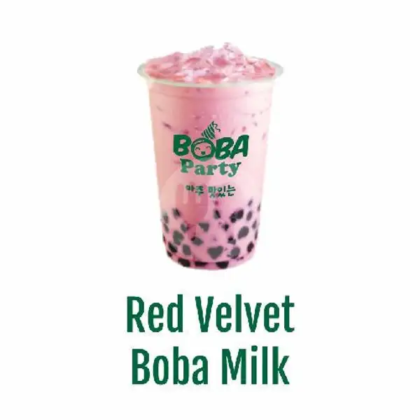 Red Velvet Boba Milk | Boba Party, Sorogenen