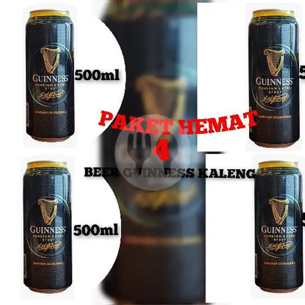 Paket  4 Beer Guinness Kaleng | Da Tang, Pecenongan