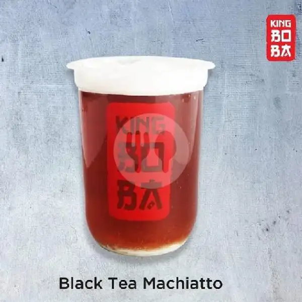 Passion Fruit Black Tea Machiatto | King Boba, Festival Citylink