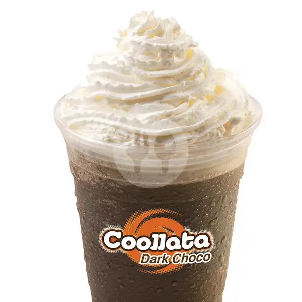 Coollata Dark Choco (Ukuran M) | Dunkin' Donuts, Kedaton Lampung