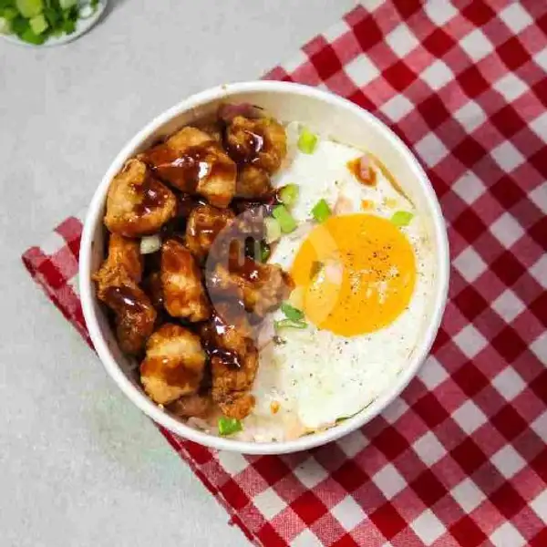 Rice Bowl - Sosis Bratwurst + Telor Ceplok | Takoyaki Okonomiyaki Nasi Goreng Pisang Keju Daanish, Moch Syahri