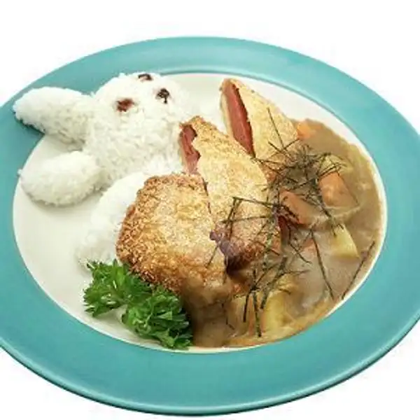 Spam Katsu Curry | Shirokuma Cafe, MargoCity
