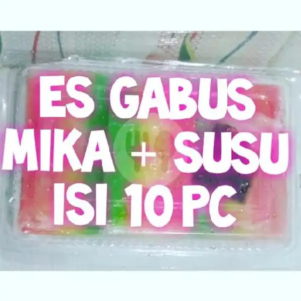 Es Gabus Mika + Susu Isi 10pc | Frozen Surabaya 5758, Sememi