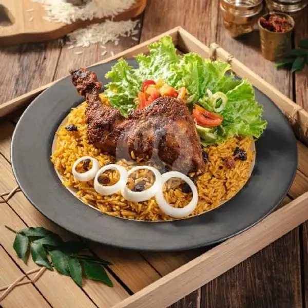 Nasi Mandhi Kari Ayam | Nasi Kebuli Bang Moch, Pondok Aren