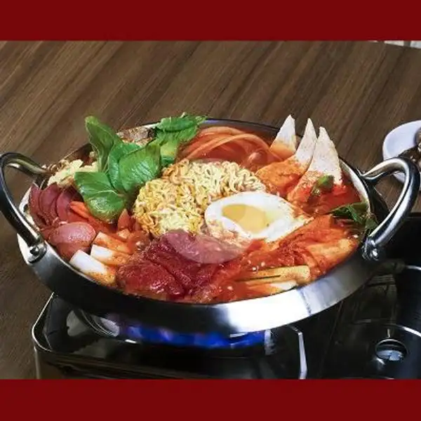 Koba Sumo Noodle : Korean Army Stew Veggie | Koba BBQ, Summarecon Mall Bekasi