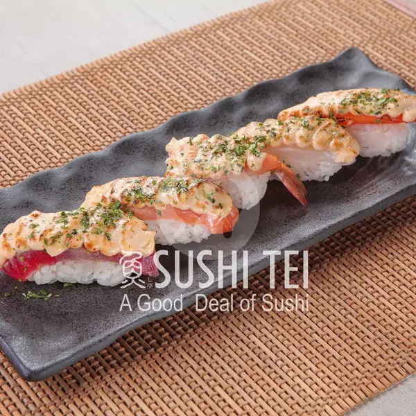 Sushi Mentai Moriawase (5 pcs) | Sushi Tei, Grand Batam Mall