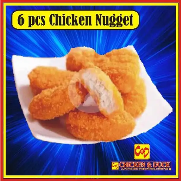 6 Pcs Nugget Ayam | CHICKEN & DUCK