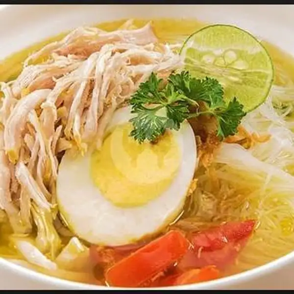 Soto Sulung + Nasi Putih | Pecel lele Sambal Mangga Pak Abdul, Citarum