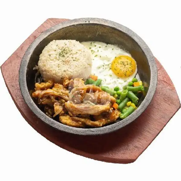 Nasi Chicken Fillet Mushroom | Beef Haus Steak and Ribs Arifin Ahmad, Pekanbaru